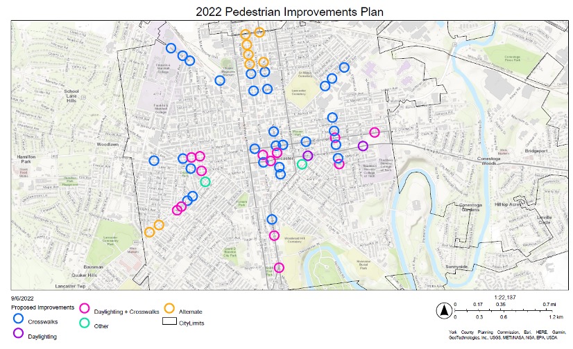 2022 Pedestrian Improvement Plan